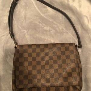 Musette Tango Short Strap Damier Canvas